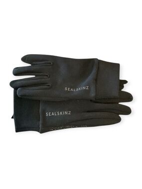 NWT Sealskinz Black Water repellent gloves, size medium